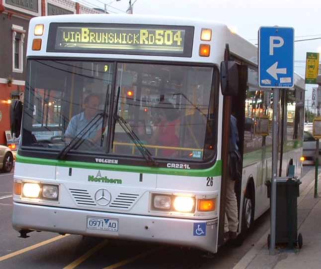 Northern Mercedes O405NH Volgren CR221 26